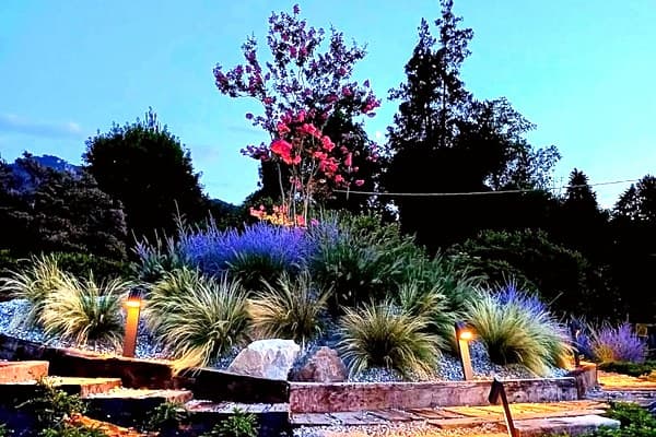 Porto Val Travaglia – Visione Sostenibile: aiuola rialzata 200 mq con lagestroemia