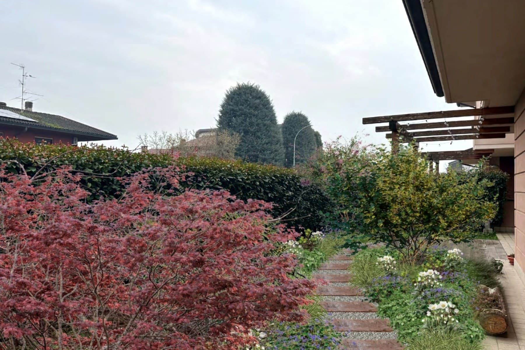 Veronica – Rifacimento Giardino – render/progetto 2